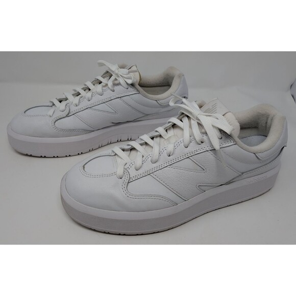 New Balance Other - New Balance CT302CLA Triple White Leather Sneaker Mens 11.5 Y2K Clean